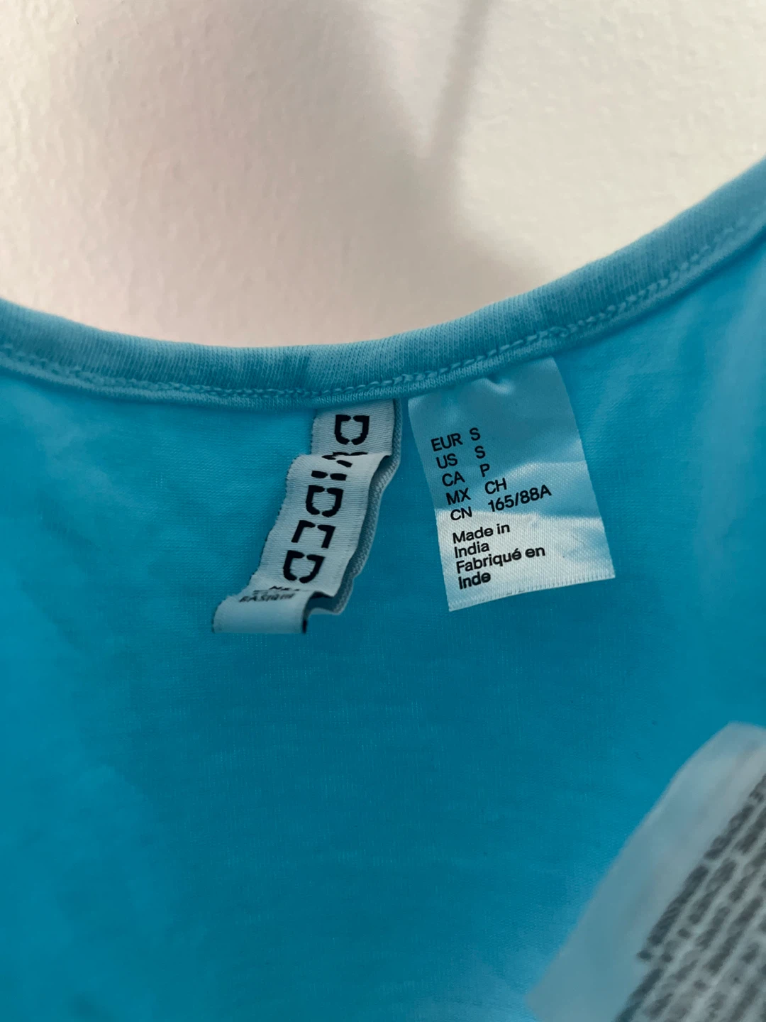 Divided Blue Halter Crop Top - photo 3