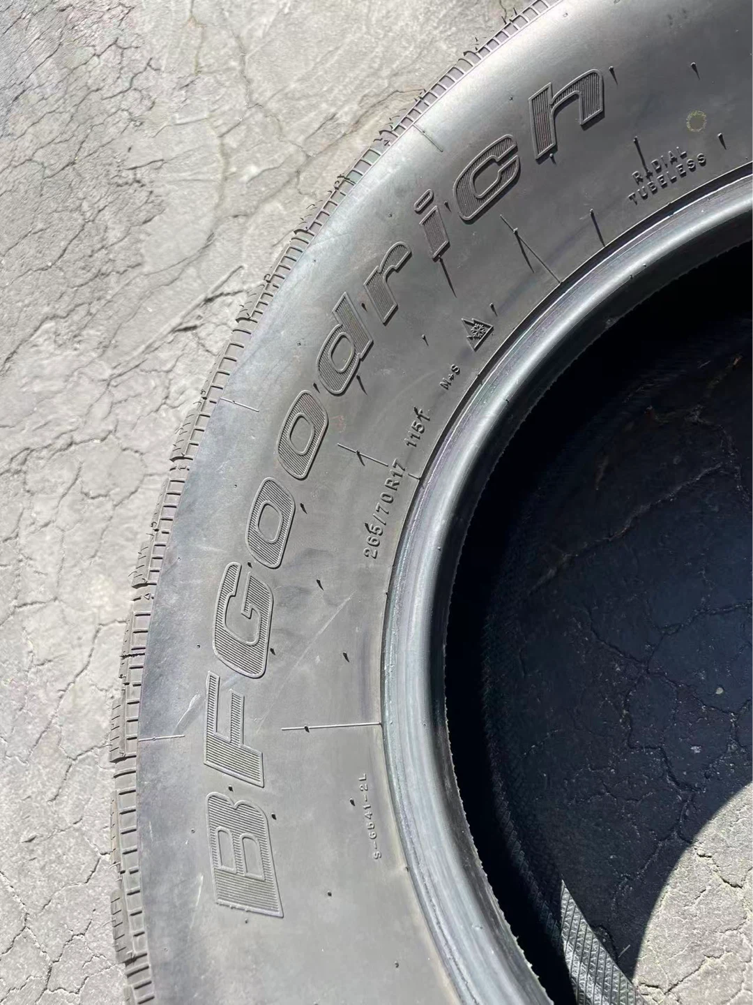 4 BFGoodrich Radial T/A Tire 265/70R17 - photo 4