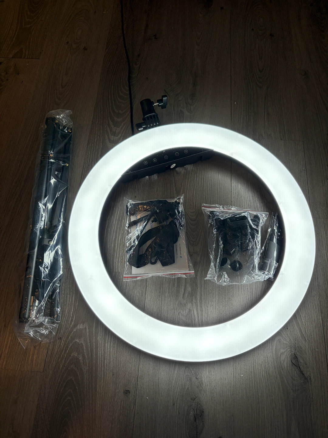 LED Ring Light with Tripod and Remote - photo 2