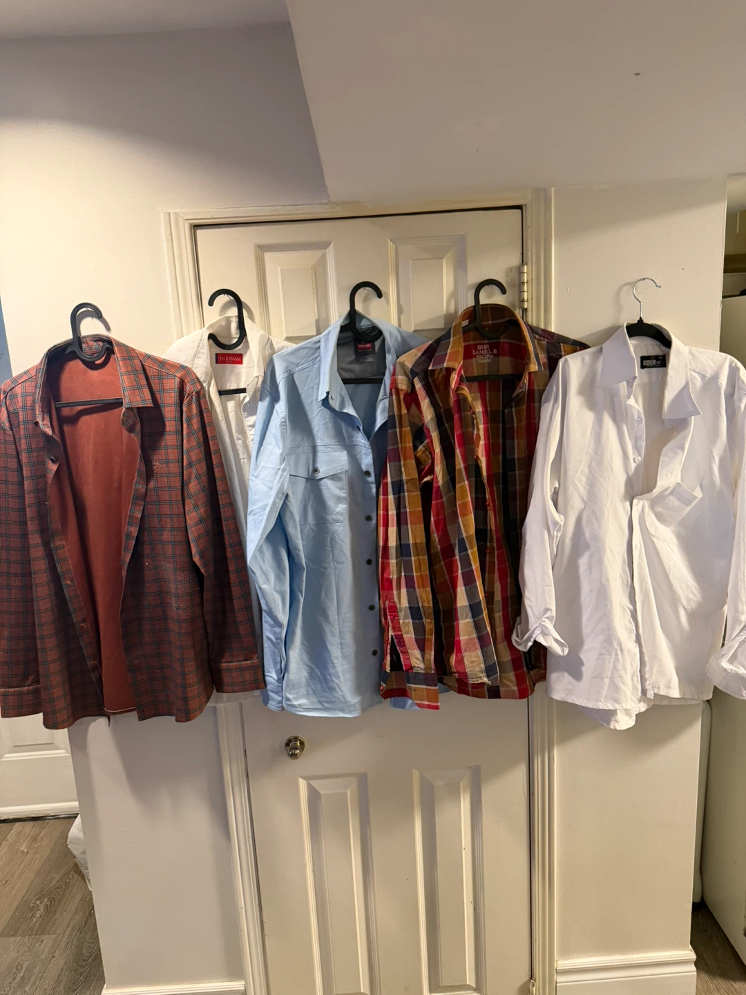 Four Men's Long Sleeve Shirts Bundle