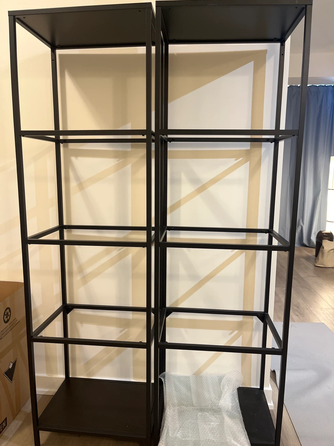 Black Metal Bookshelf