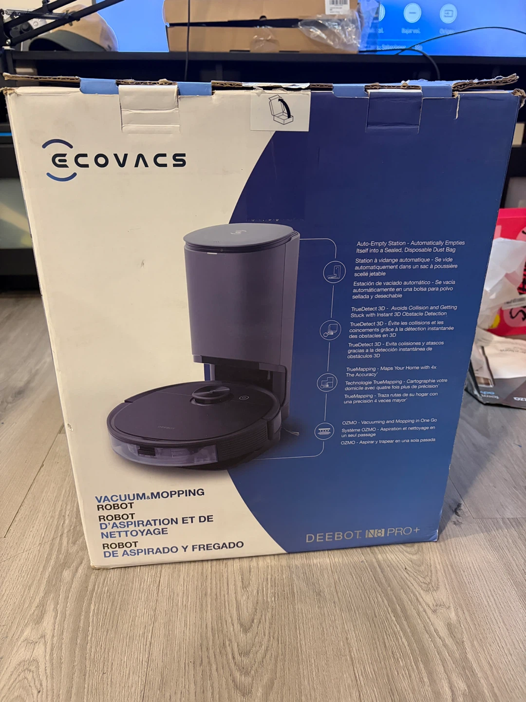 ECOVACS DEEBOT N8 PRO+ Robot Vacuum - photo 2