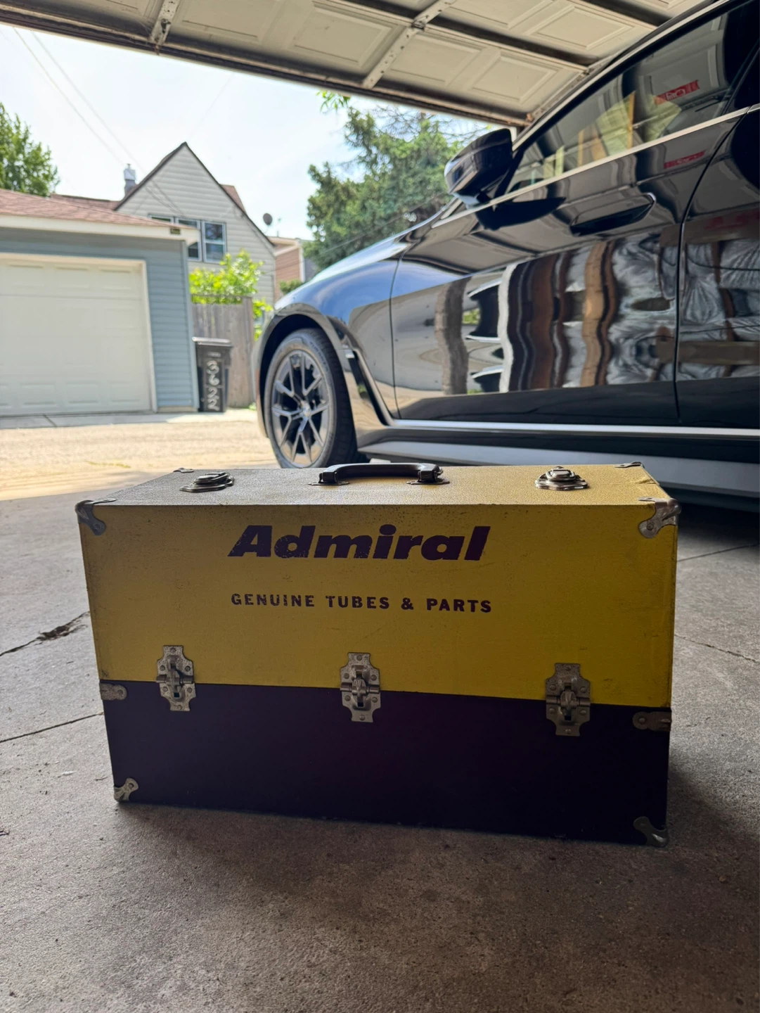 Admiral Genuine Tubes & Parts Storage Box