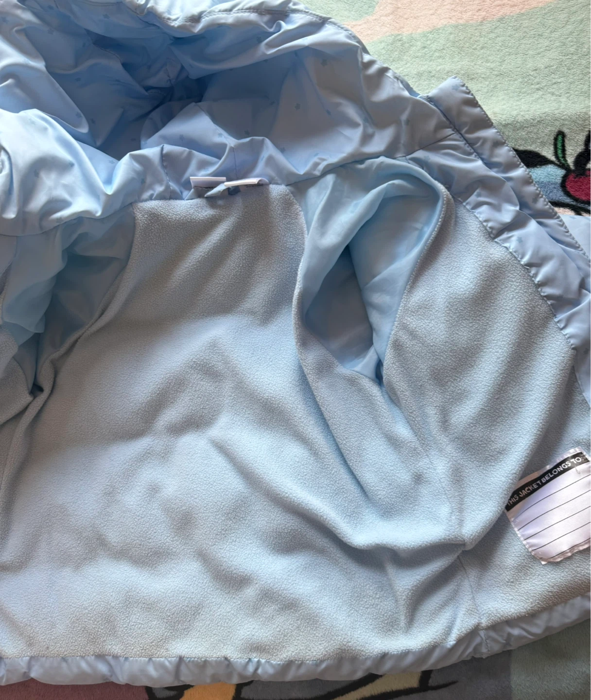 Bluey Puffer Jacket - Light Blue 4 years old - photo 5