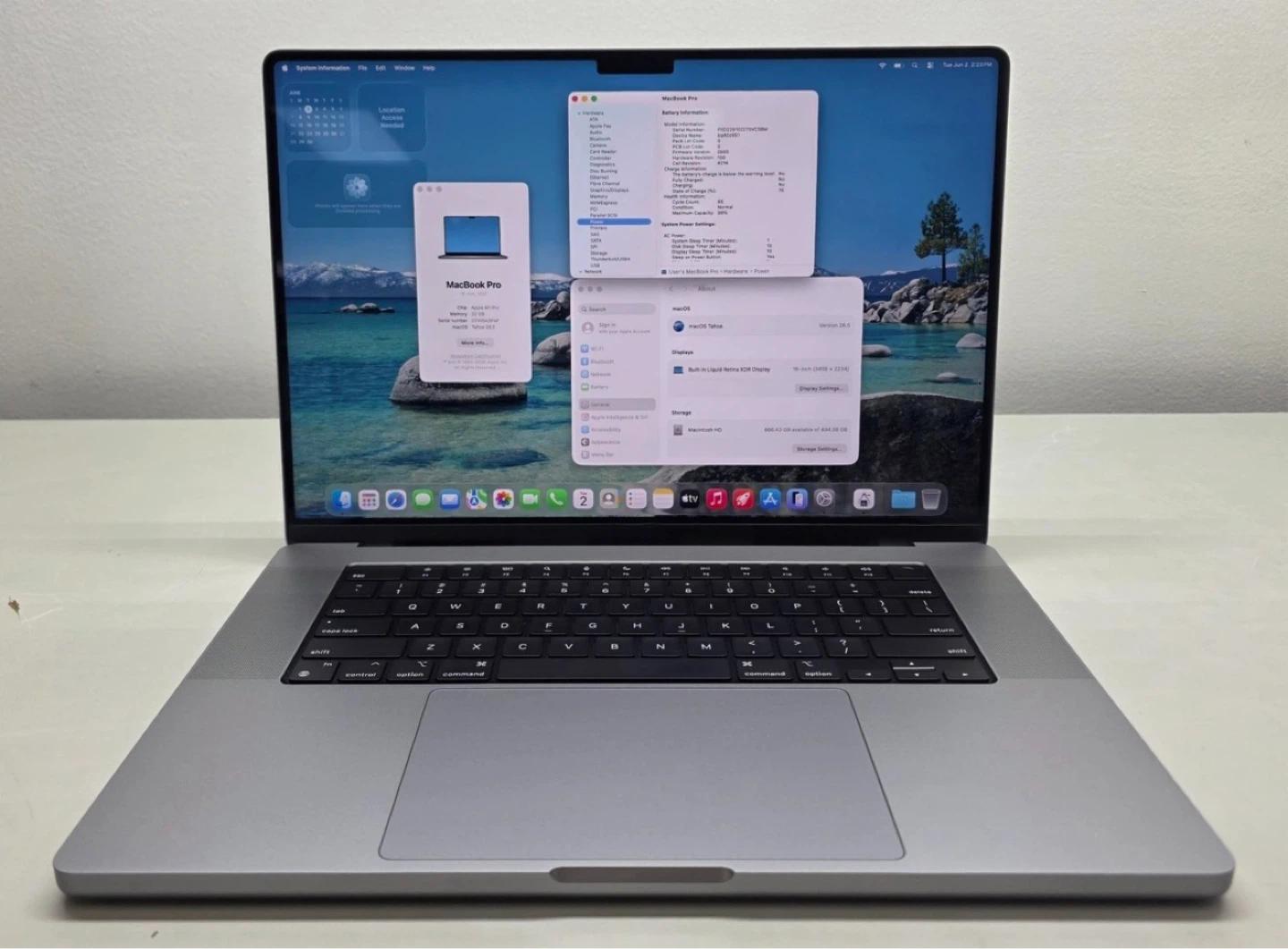 MacBook Pro 16” m1 1Tb ssd 16gb ram