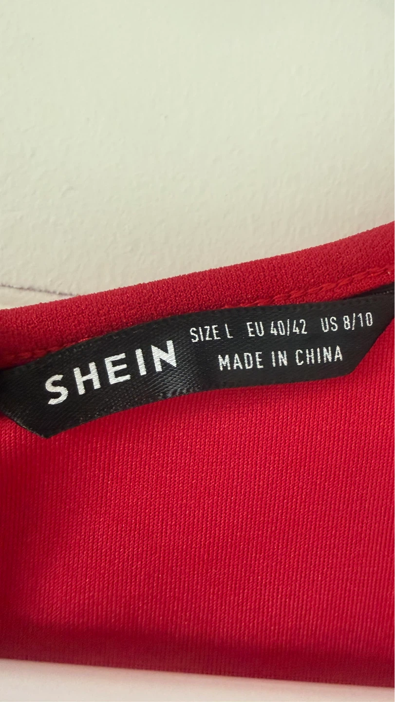 SHEIN Red Dress Size L - photo 2