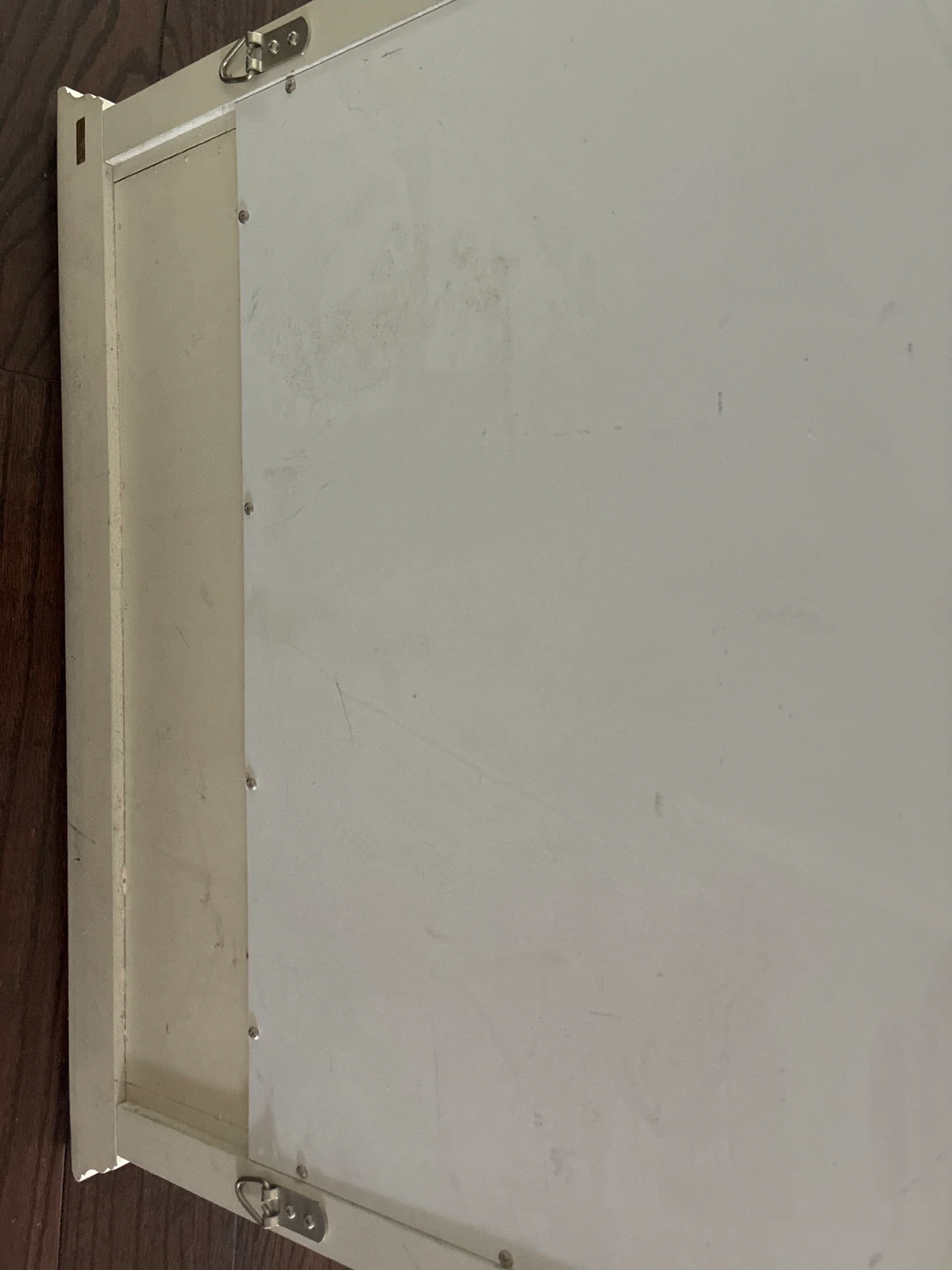 White Framed Mirror - photo 2