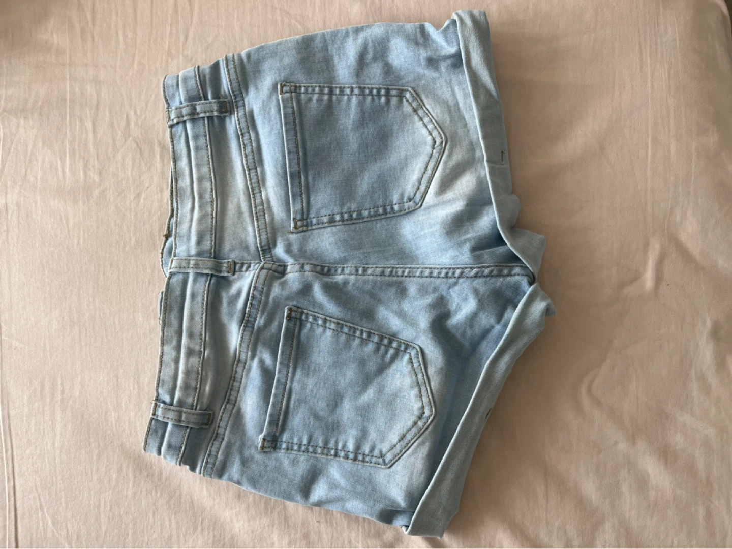 Denim shorts - photo 2