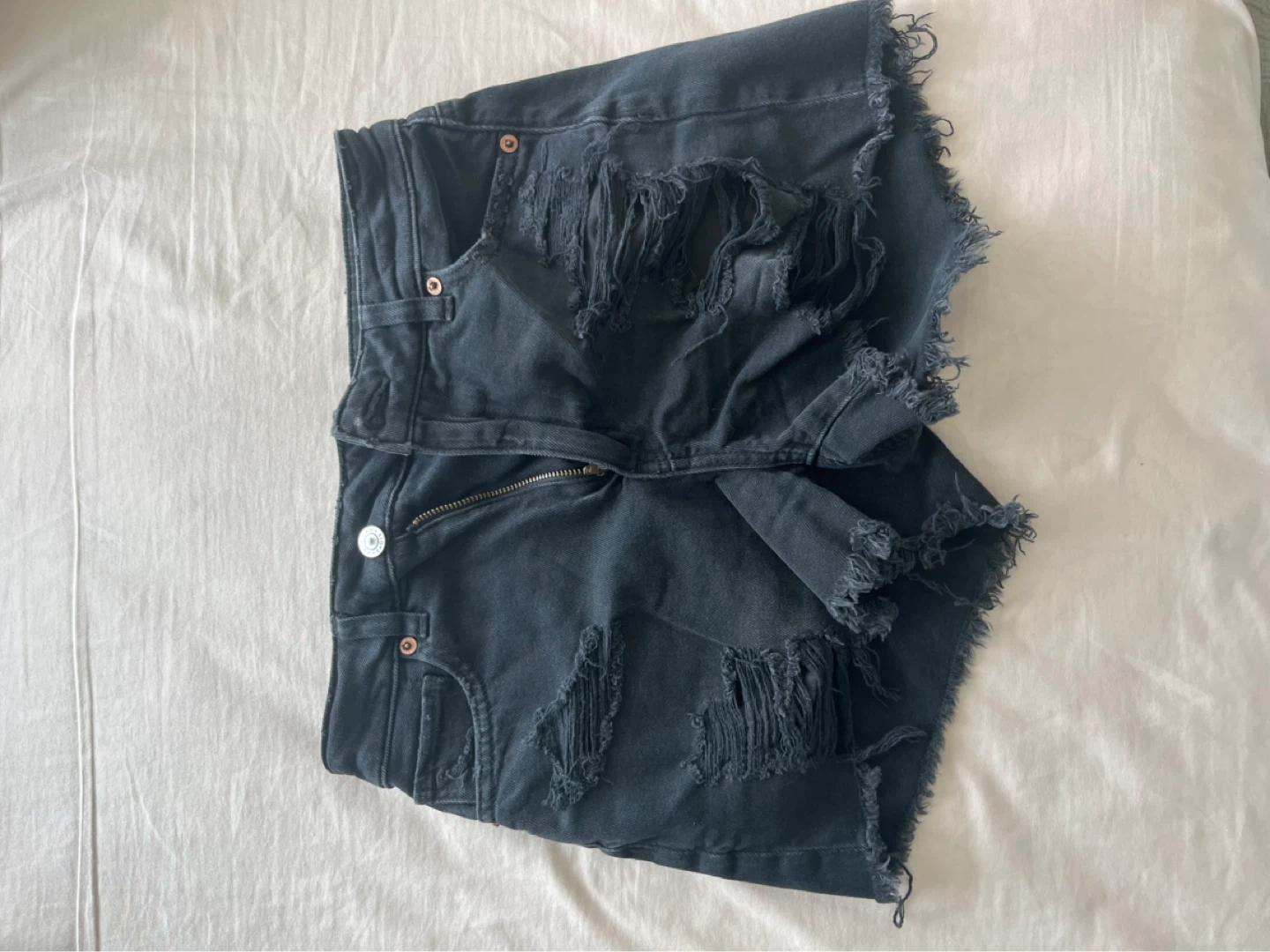 Denim shorts - photo 3