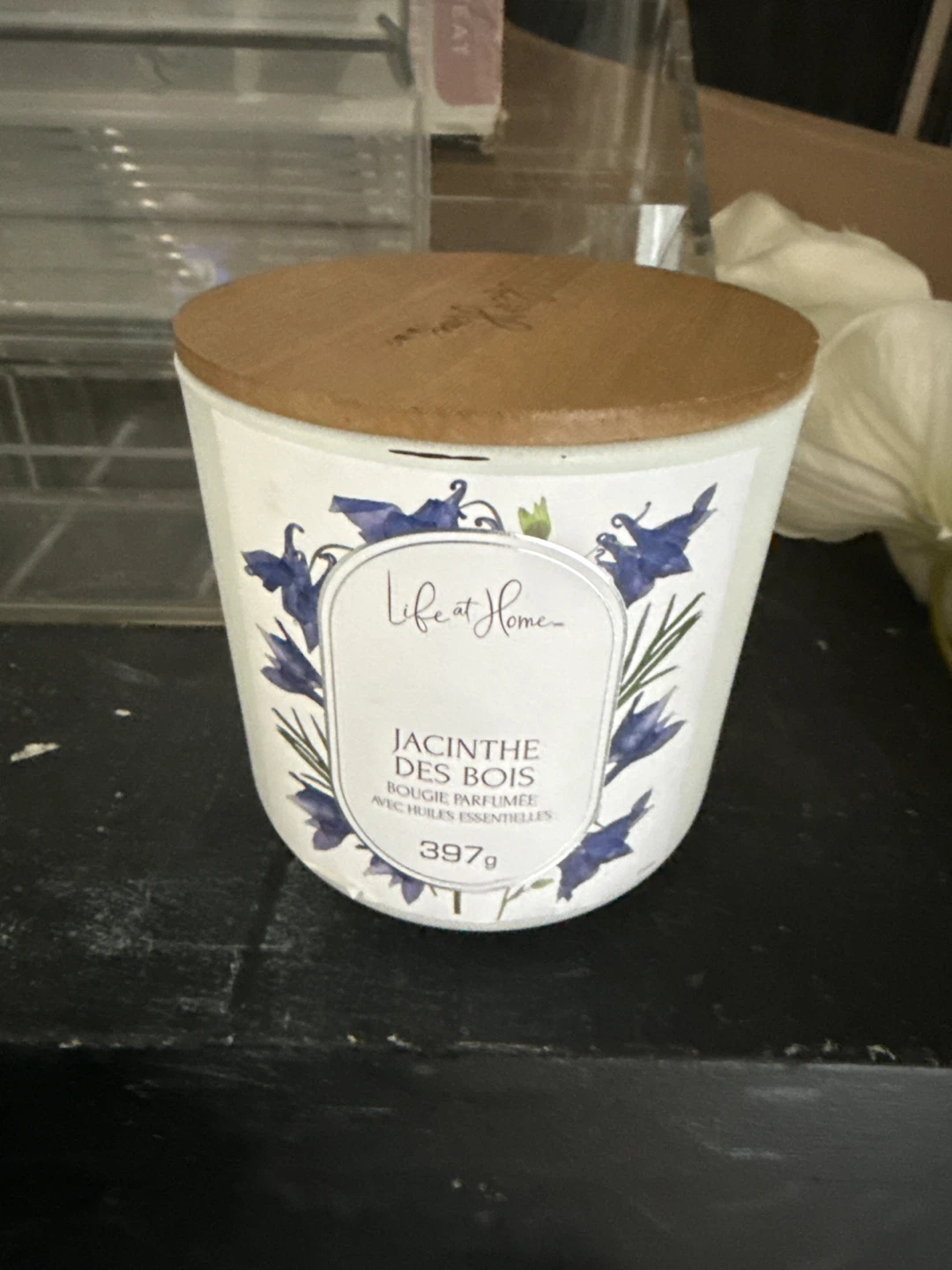 Life at Home Bluebell Scented Candle 397g