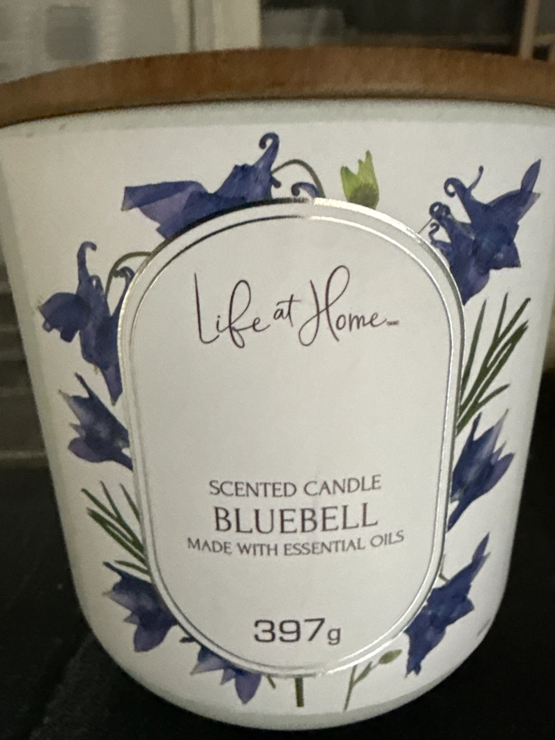 Life at Home Bluebell Scented Candle 397g - photo 3