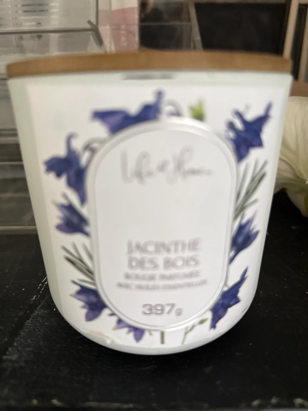 Life at Home Bluebell Scented Candle 397g - photo 4