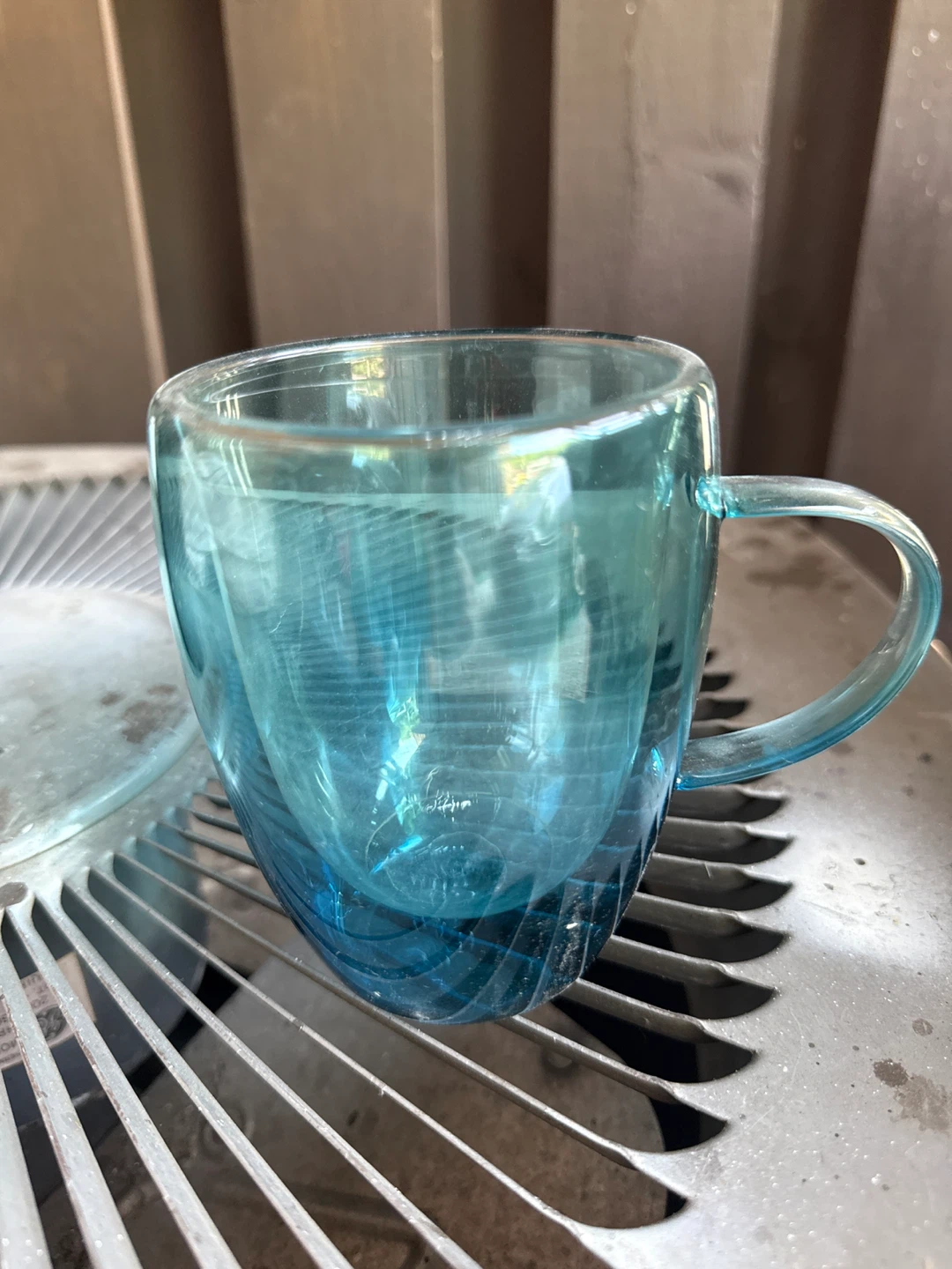 Blue Glass Mug