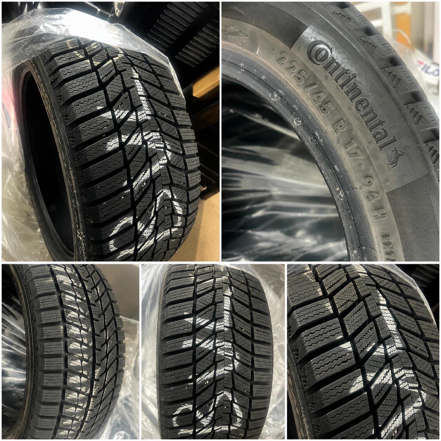 Continental Winter Tires 225/45 R17 94H