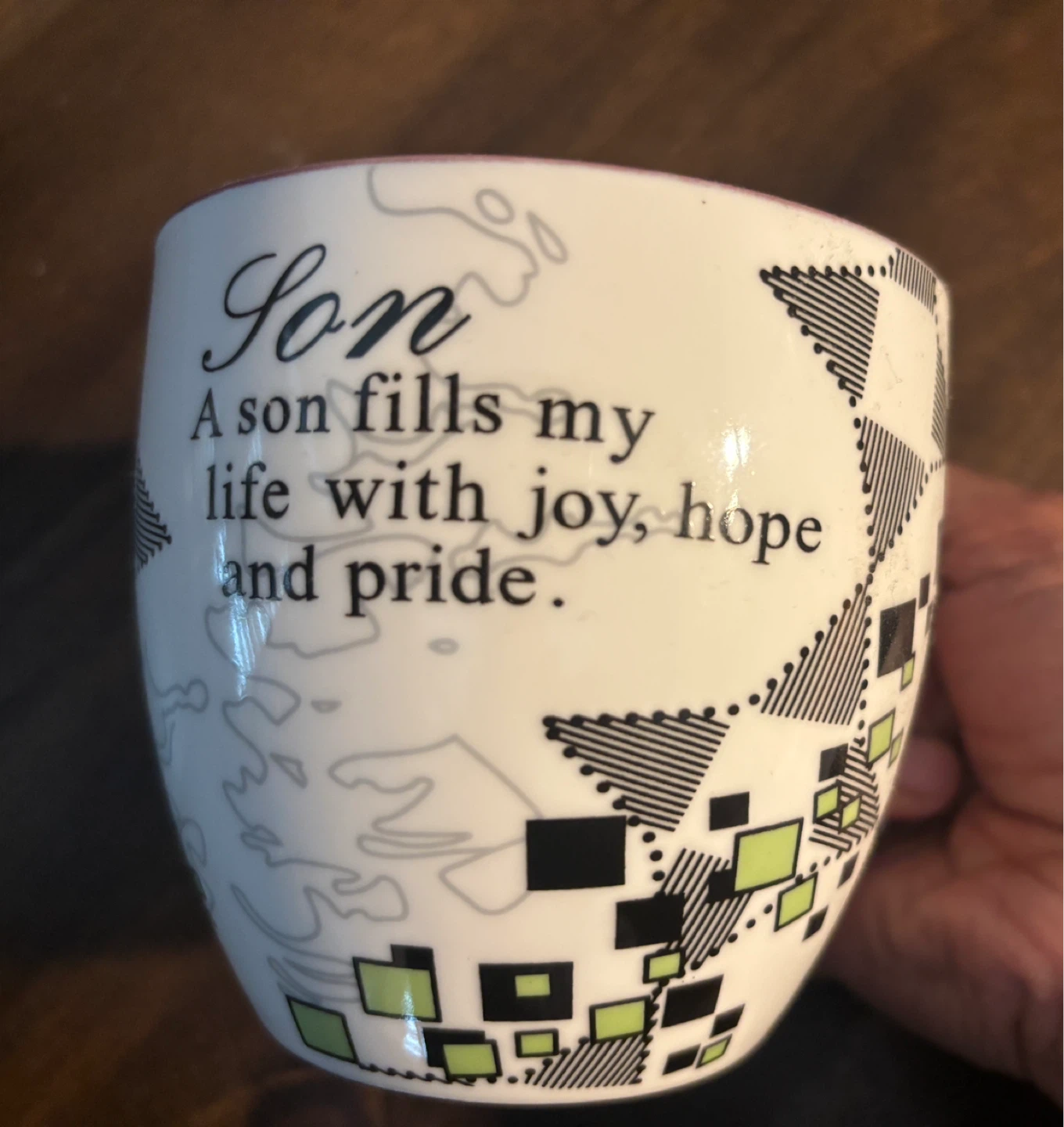 Beautiful gift mug for son - photo 2