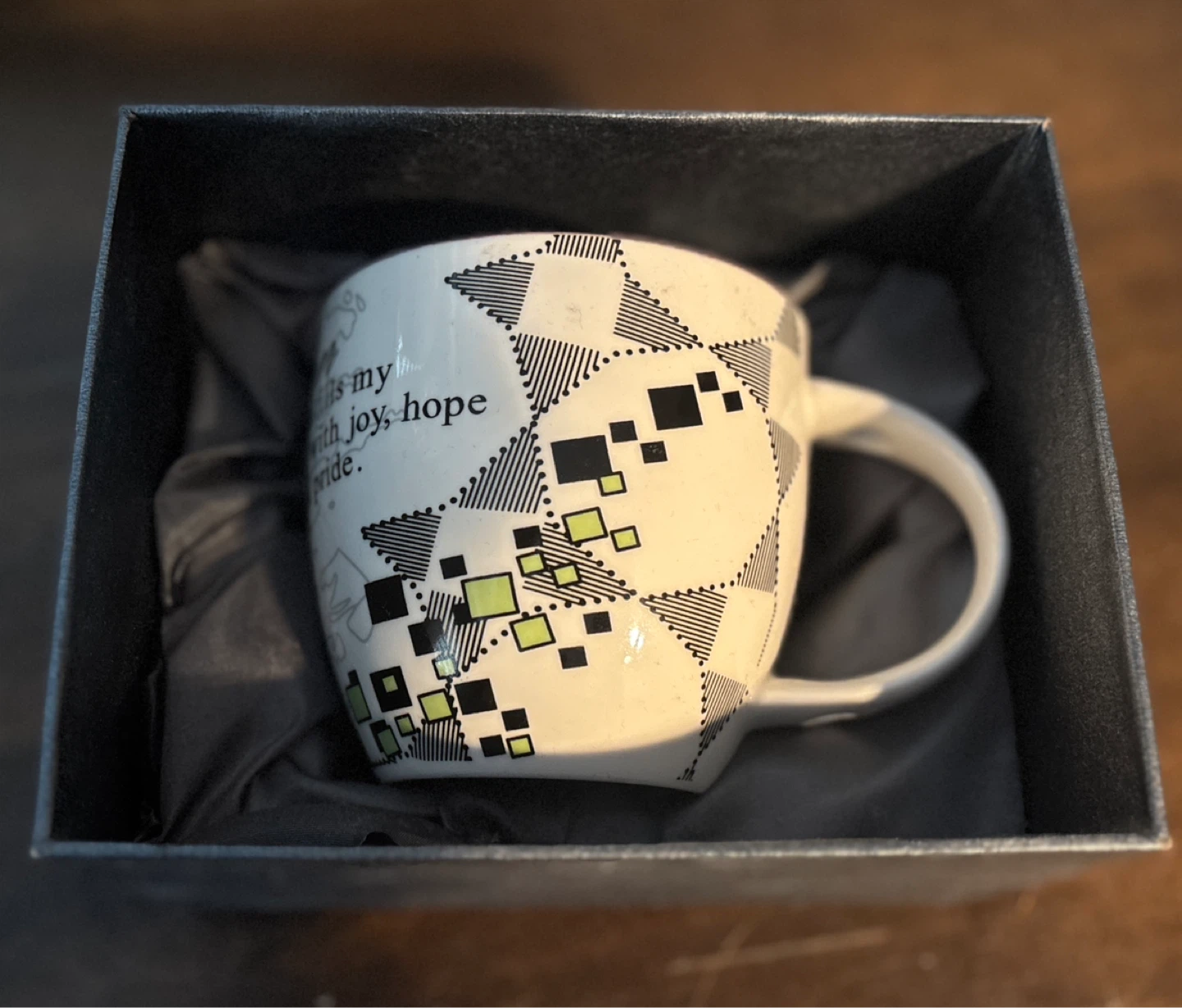 Beautiful gift mug for son