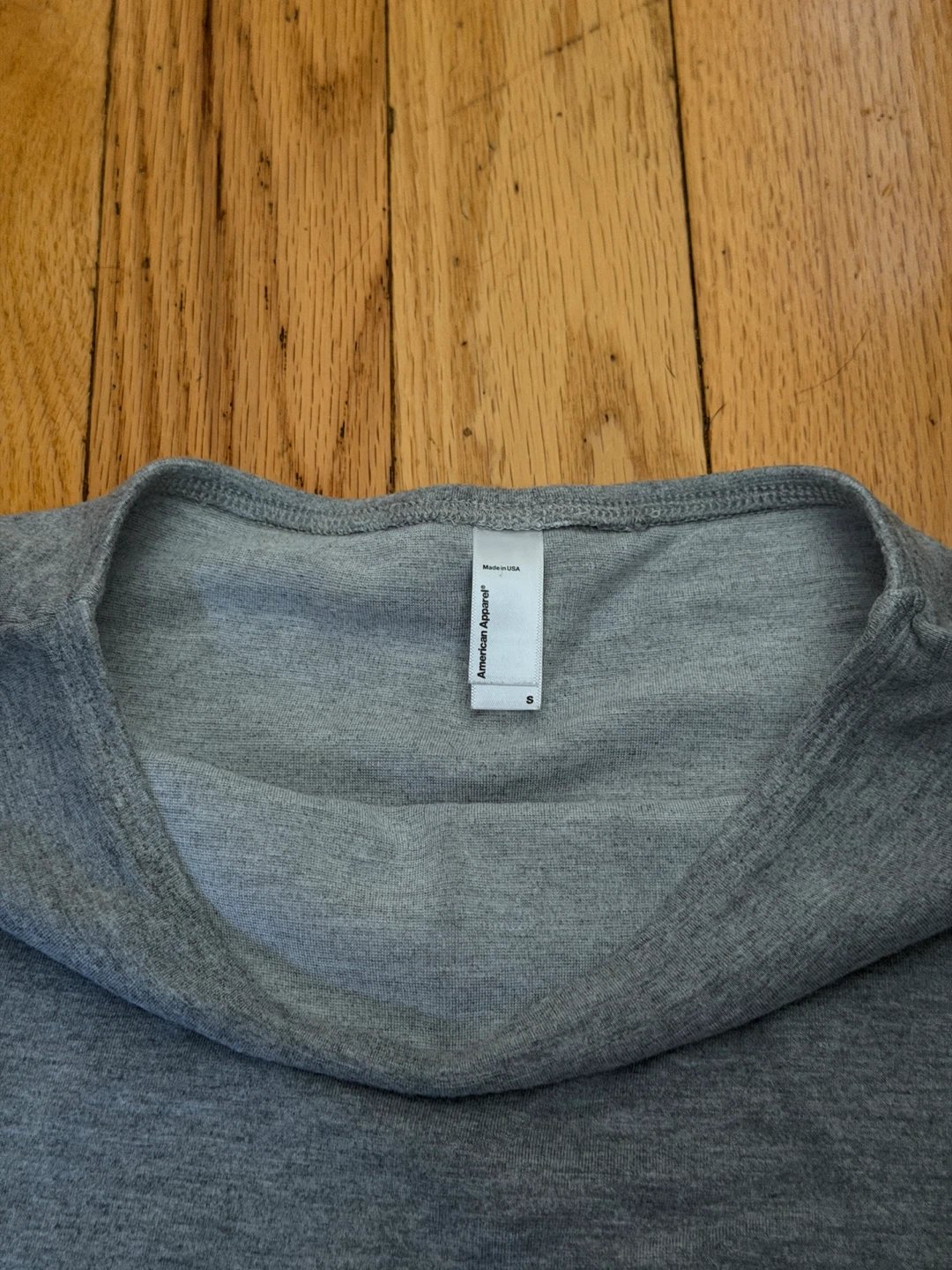 American Apparel Grey  Mini Skirt