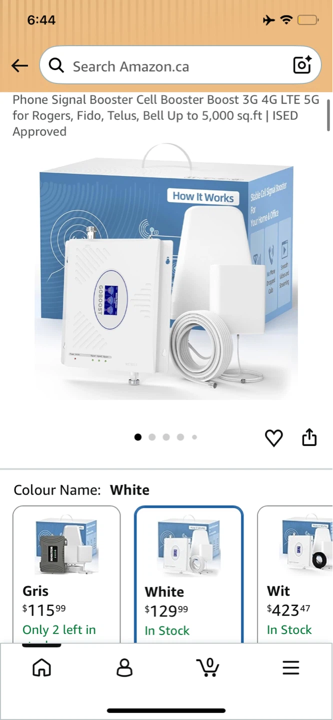 GOBOOST Phone Signal Booster 3G 4G LTE 5G Cell Booster