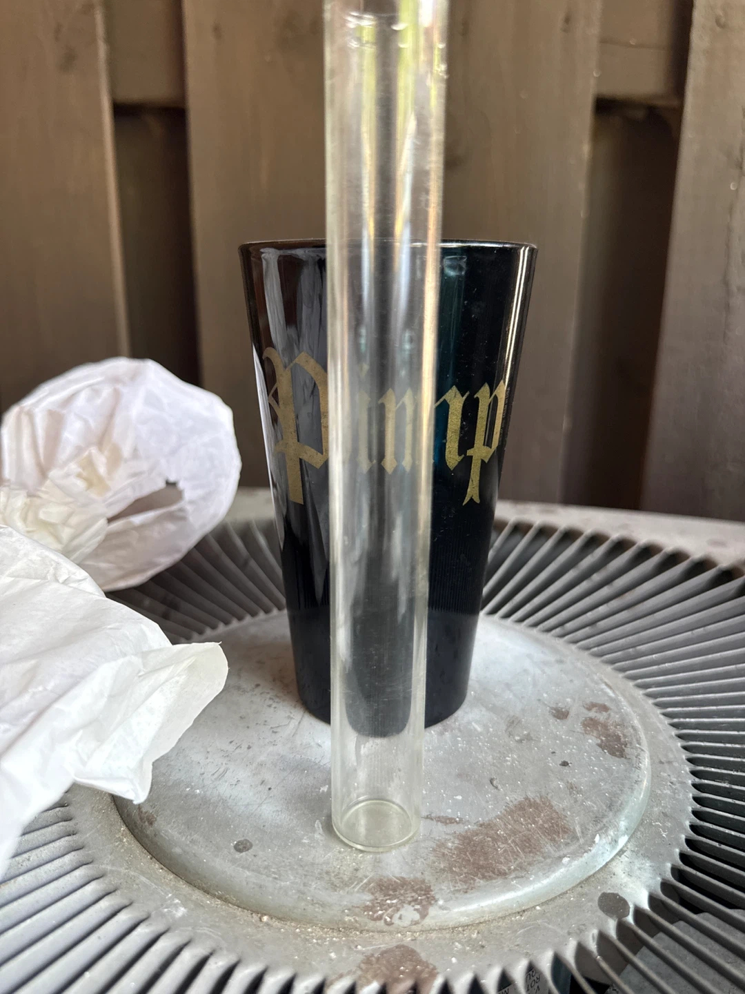 Clear glass tube - photo 2