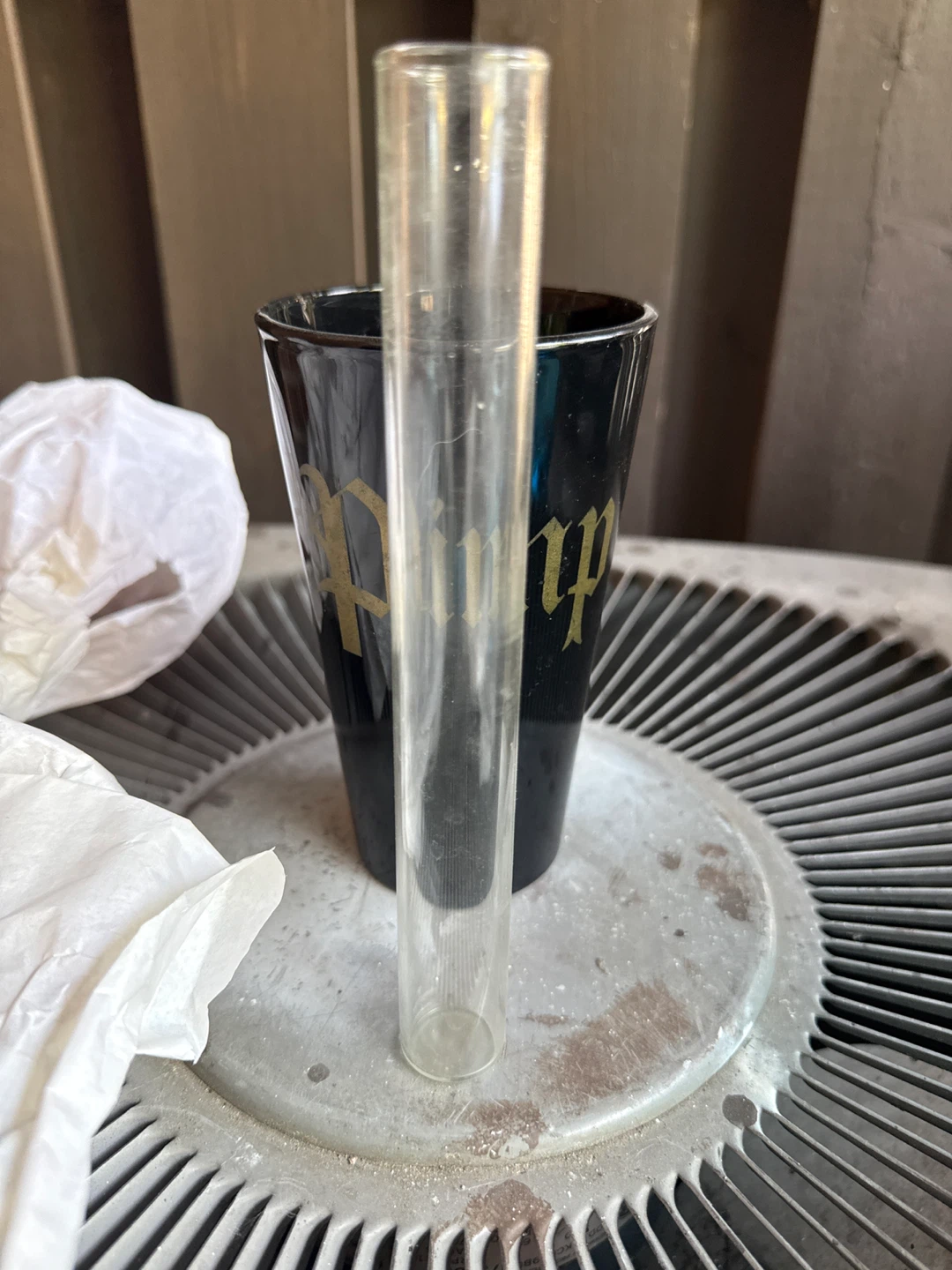 Clear glass tube - photo 3