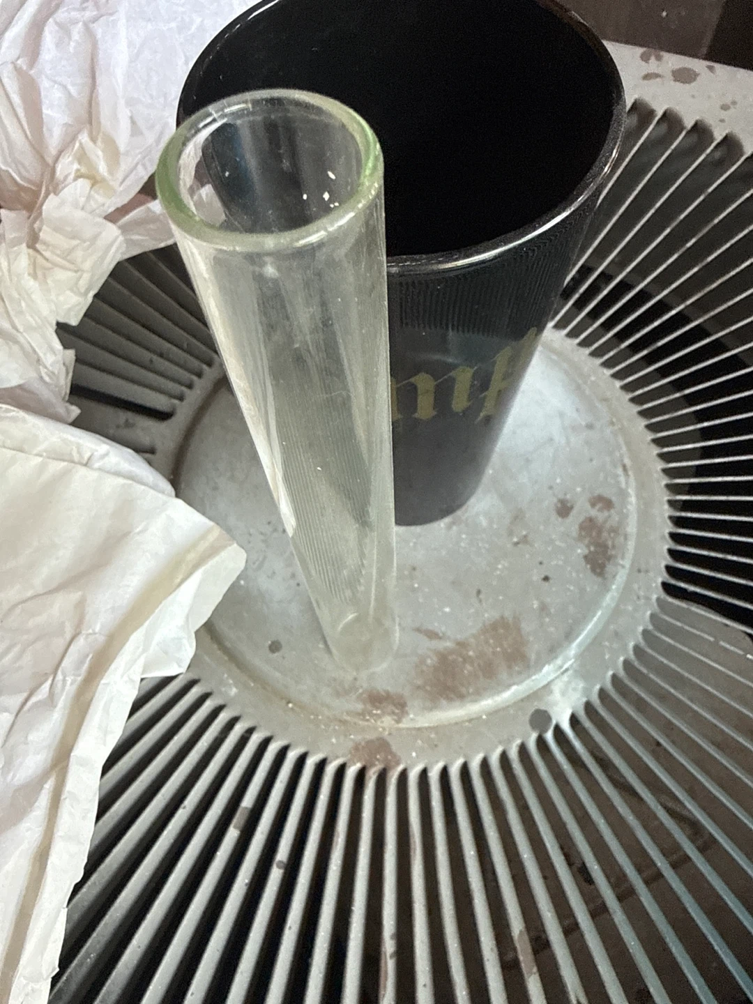 Clear glass tube - photo 4