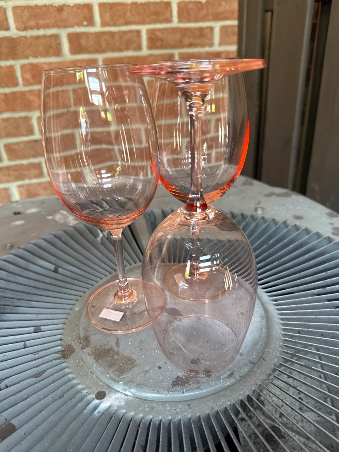 Crystalite Bohemia Pink Wine Glasses Set of 3 - photo 4