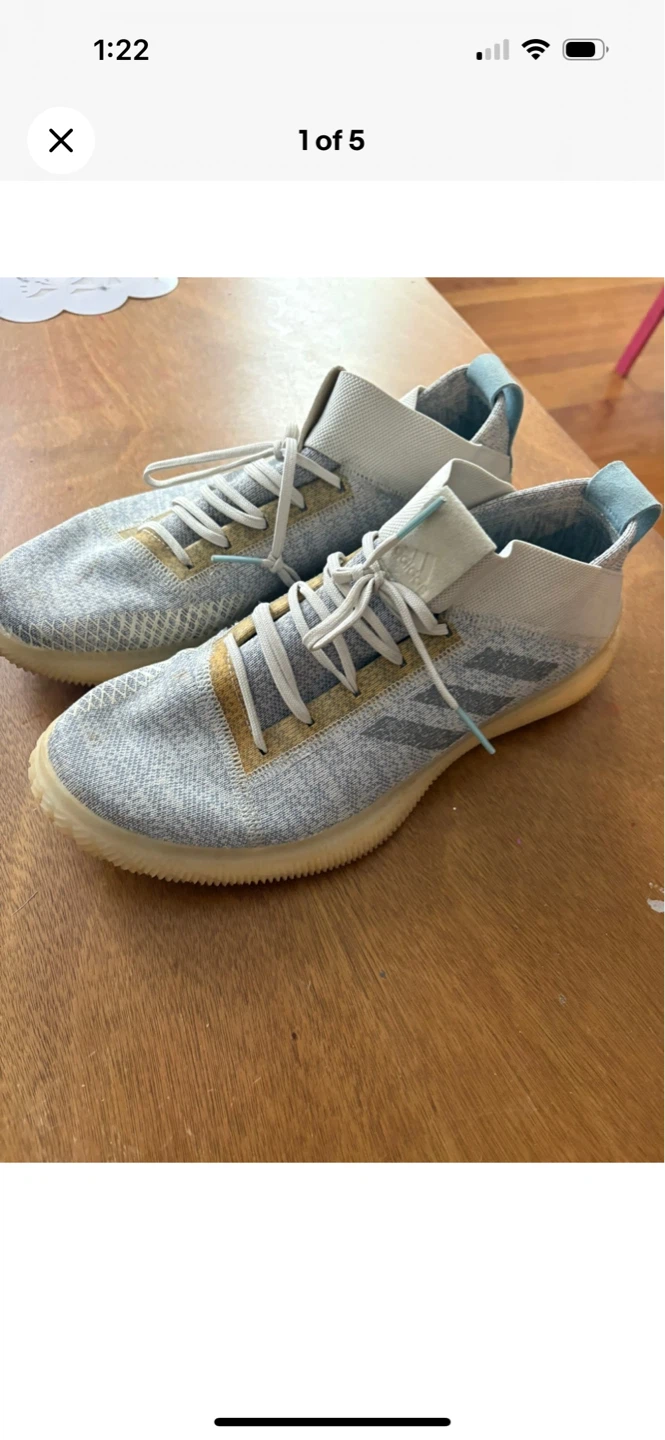 Adidas PureBoost Trainer Beige Grey