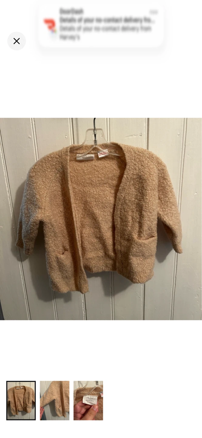Zara Baby Girl Knitwear Cardigan - 6-9 months