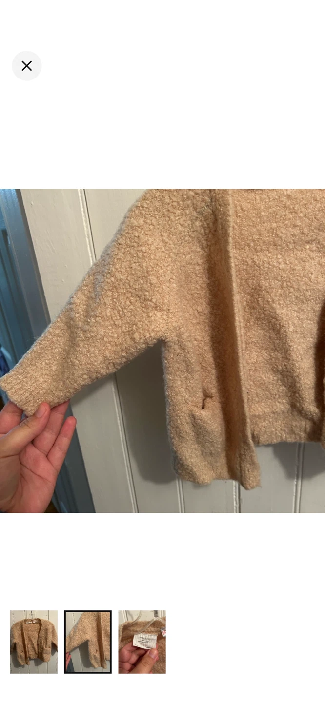 Zara Baby Girl Knitwear Cardigan - 6-9 months - photo 2