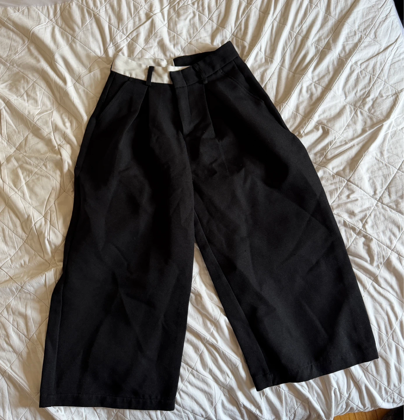 Japanese  wide-leg trousers