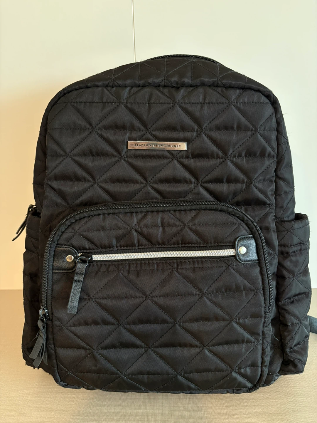 Kenneth Cole Reaction Black Laptop Backpack Waterproof