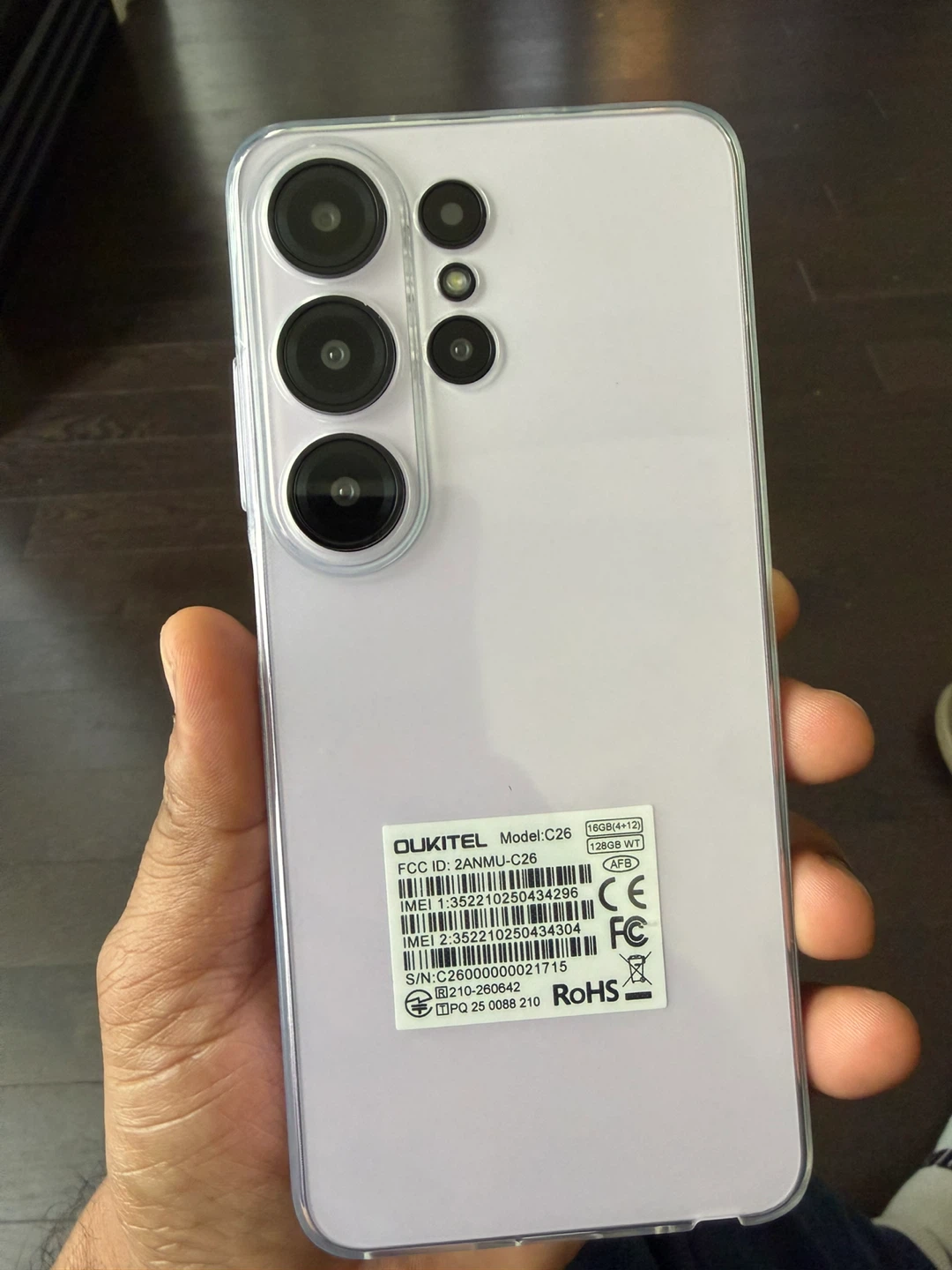 OUKITEL C26 Smartphone 16GB RAM 128GB Storage - photo 2