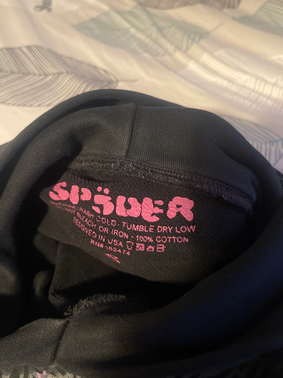 Spiderworldwide Pink Graphic Hoodie - photo 2