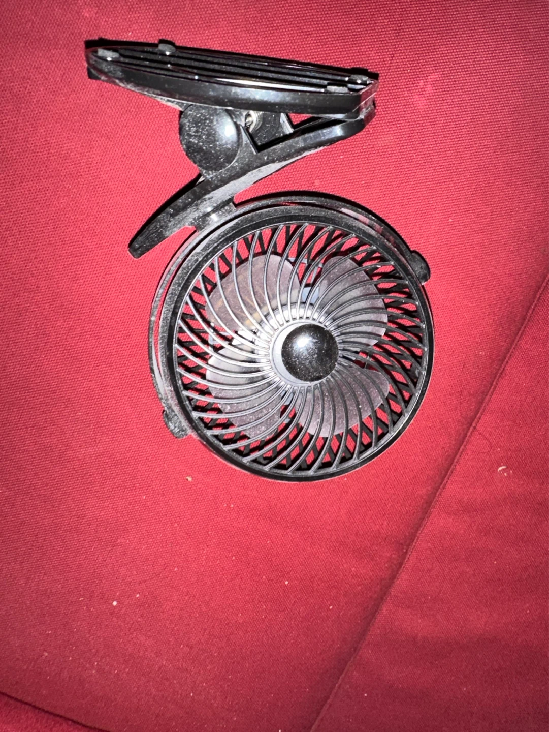 Black Clip-On Fan - photo 2
