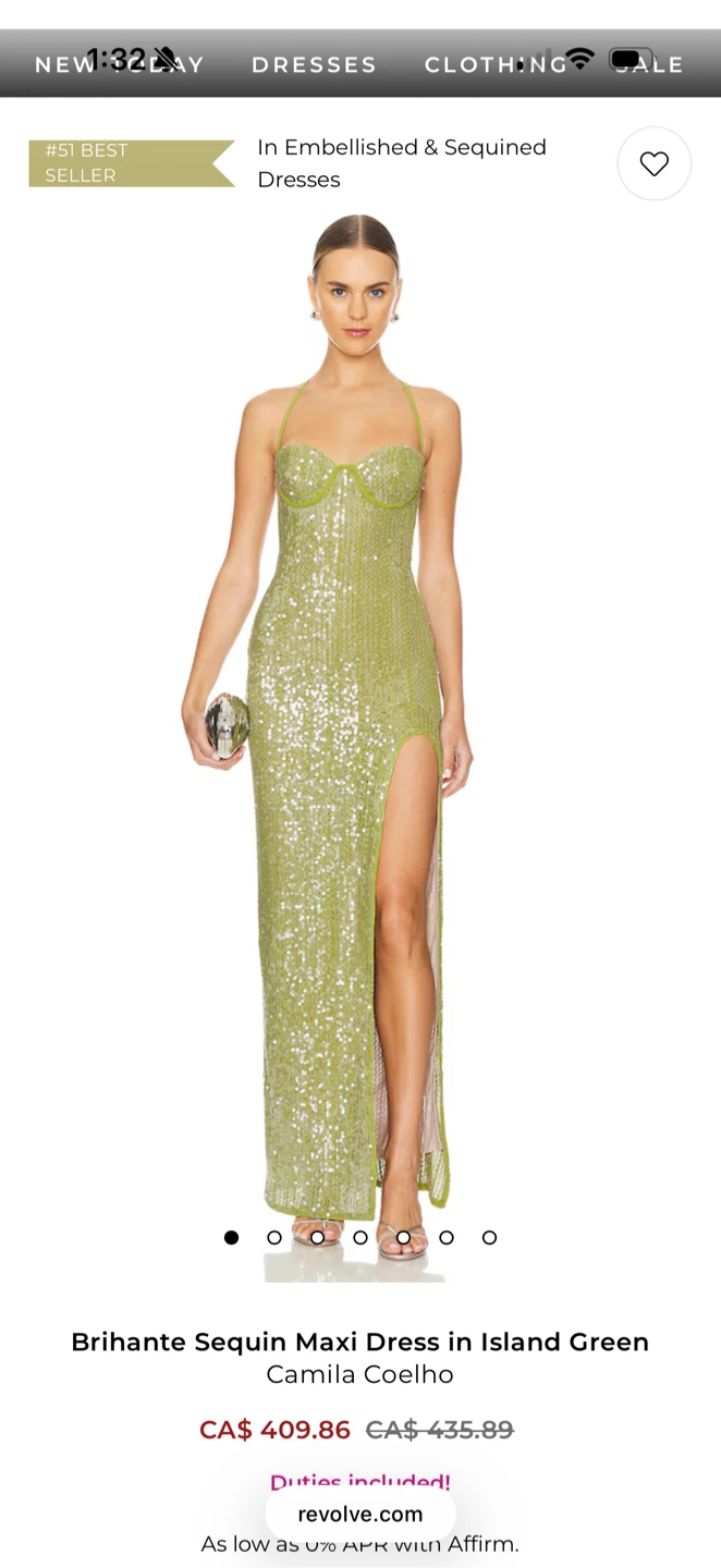 Camila Coelho Sequin Dress - photo 5