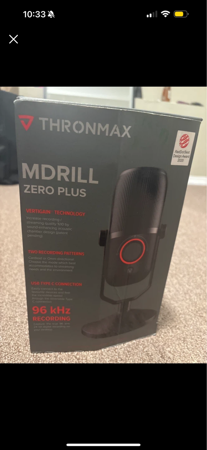 Thronmax MDRill Zero Plus USB Microphone