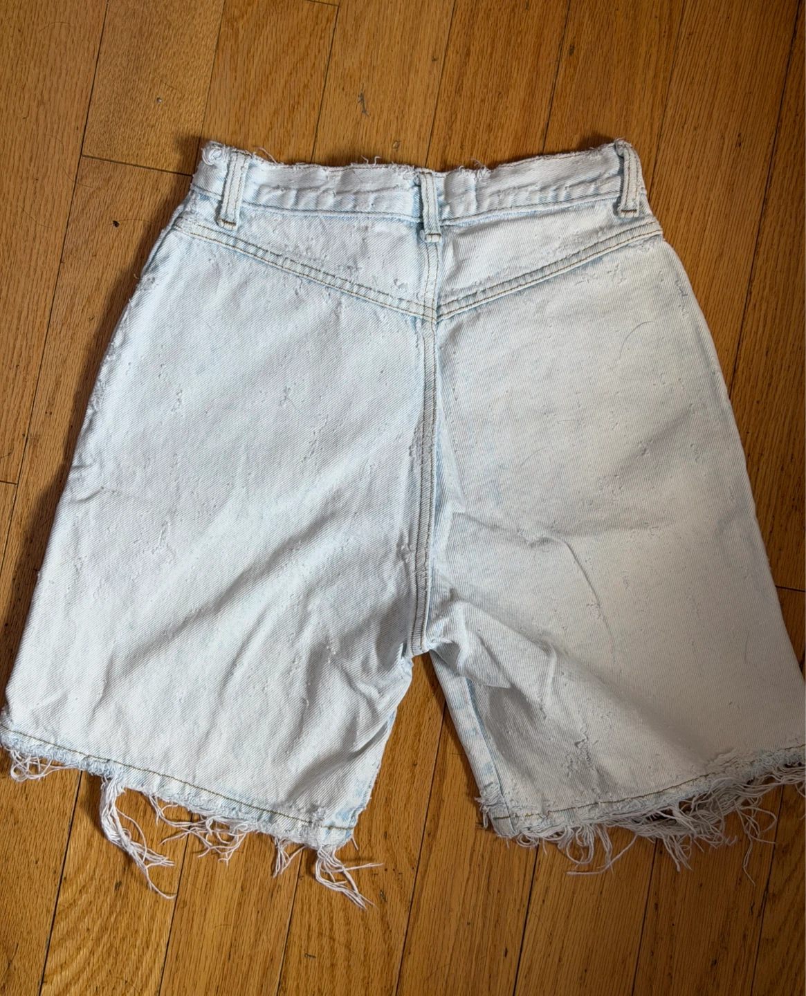 Vintage 80/90s lightwash denim short - photo 3