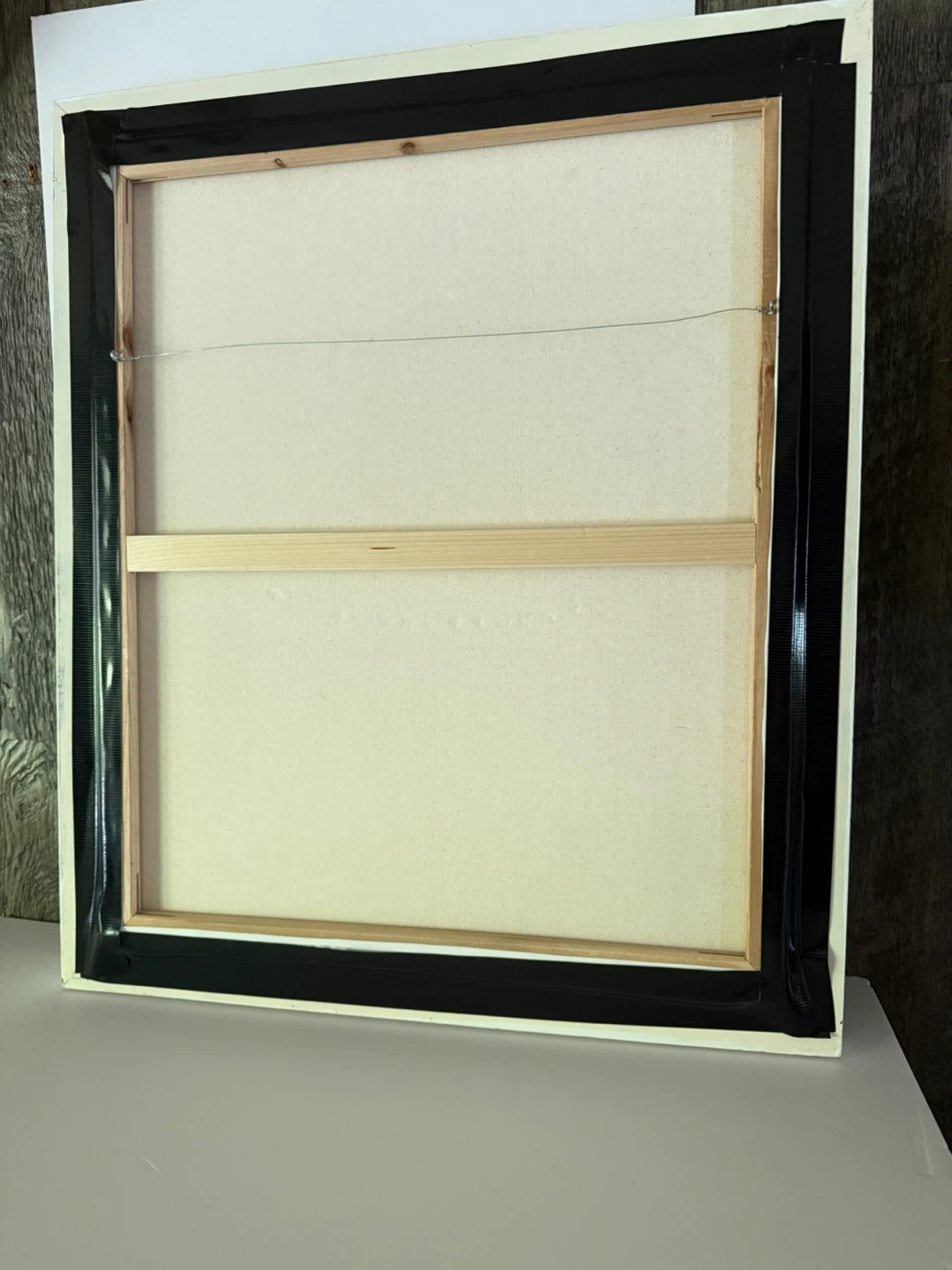 Original artwork mixed media painting on canvas - photo 3