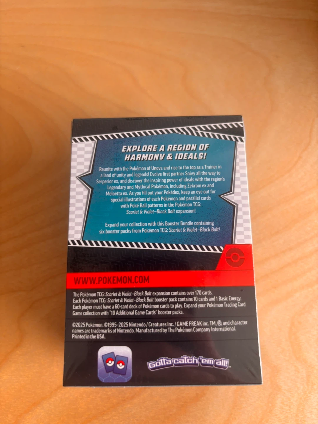 Pokemon Scarlet & Violet Black & Bolt Booster Bundle - photo 2