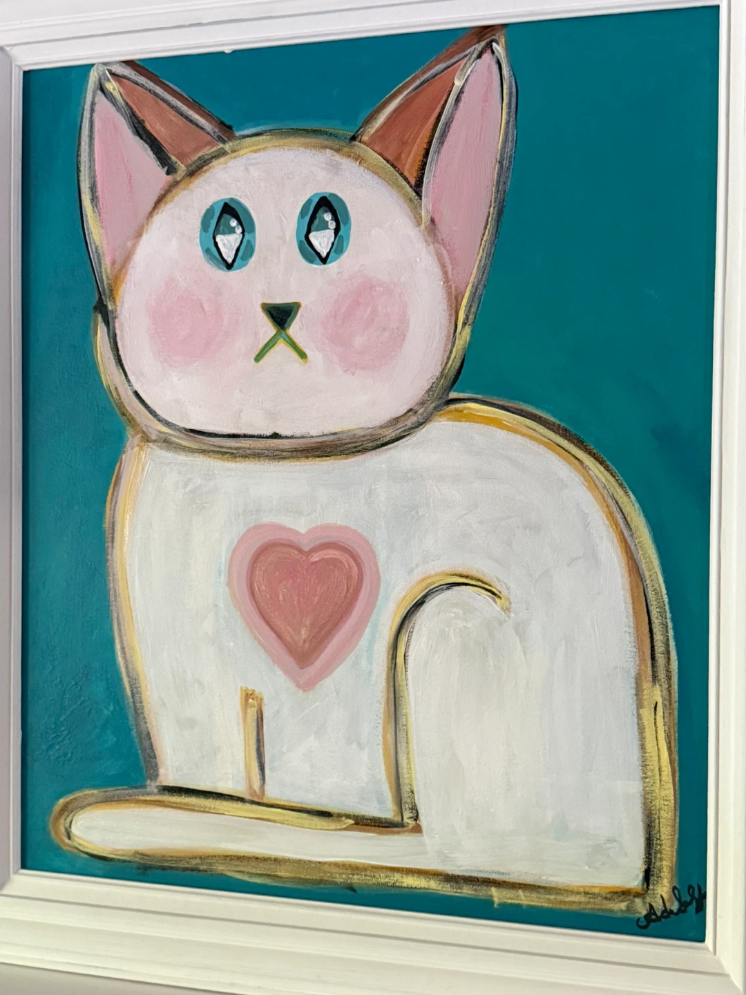 Original artwork painting on canvas - photo 3