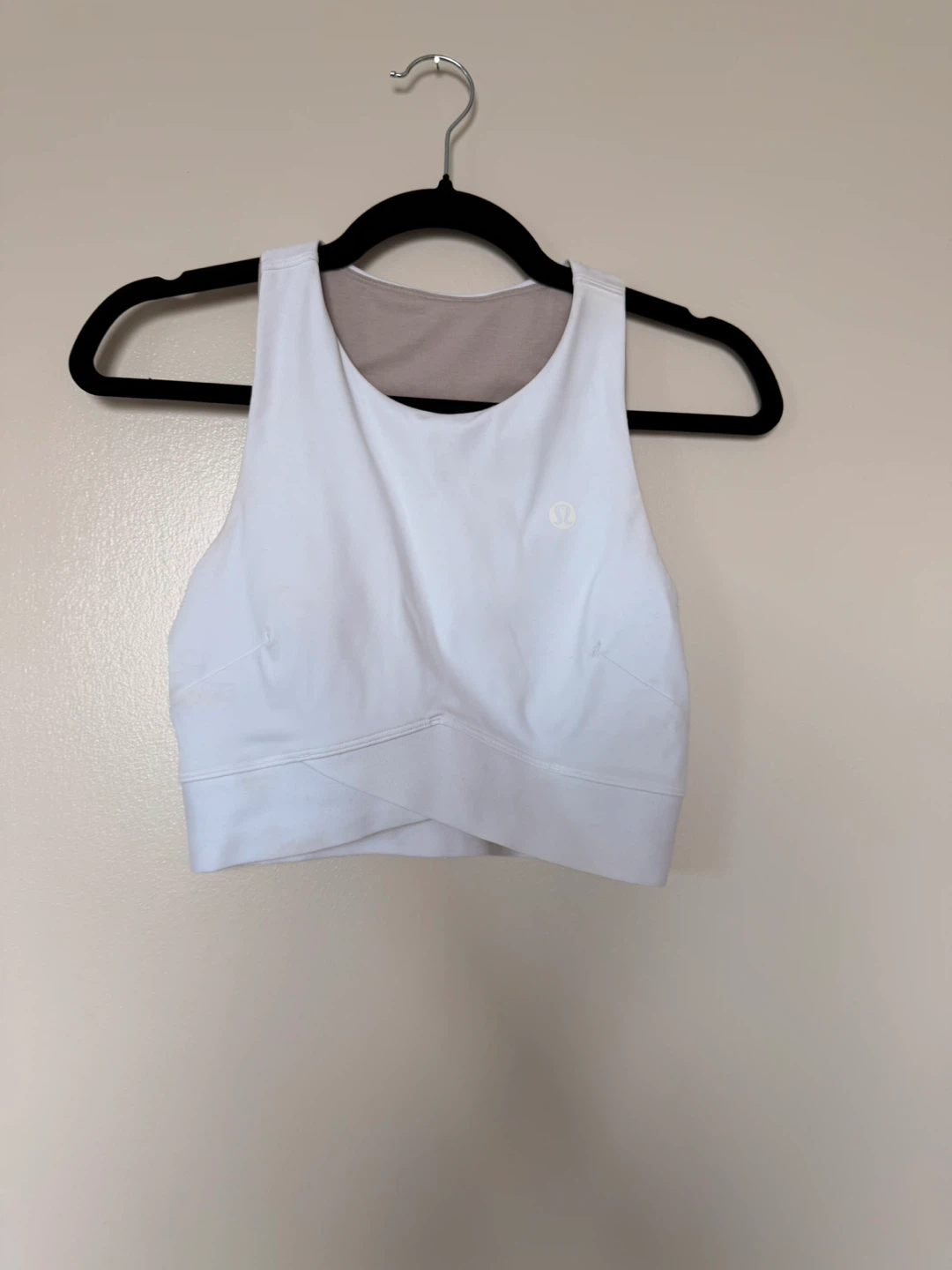 Lululemon White Sports bra