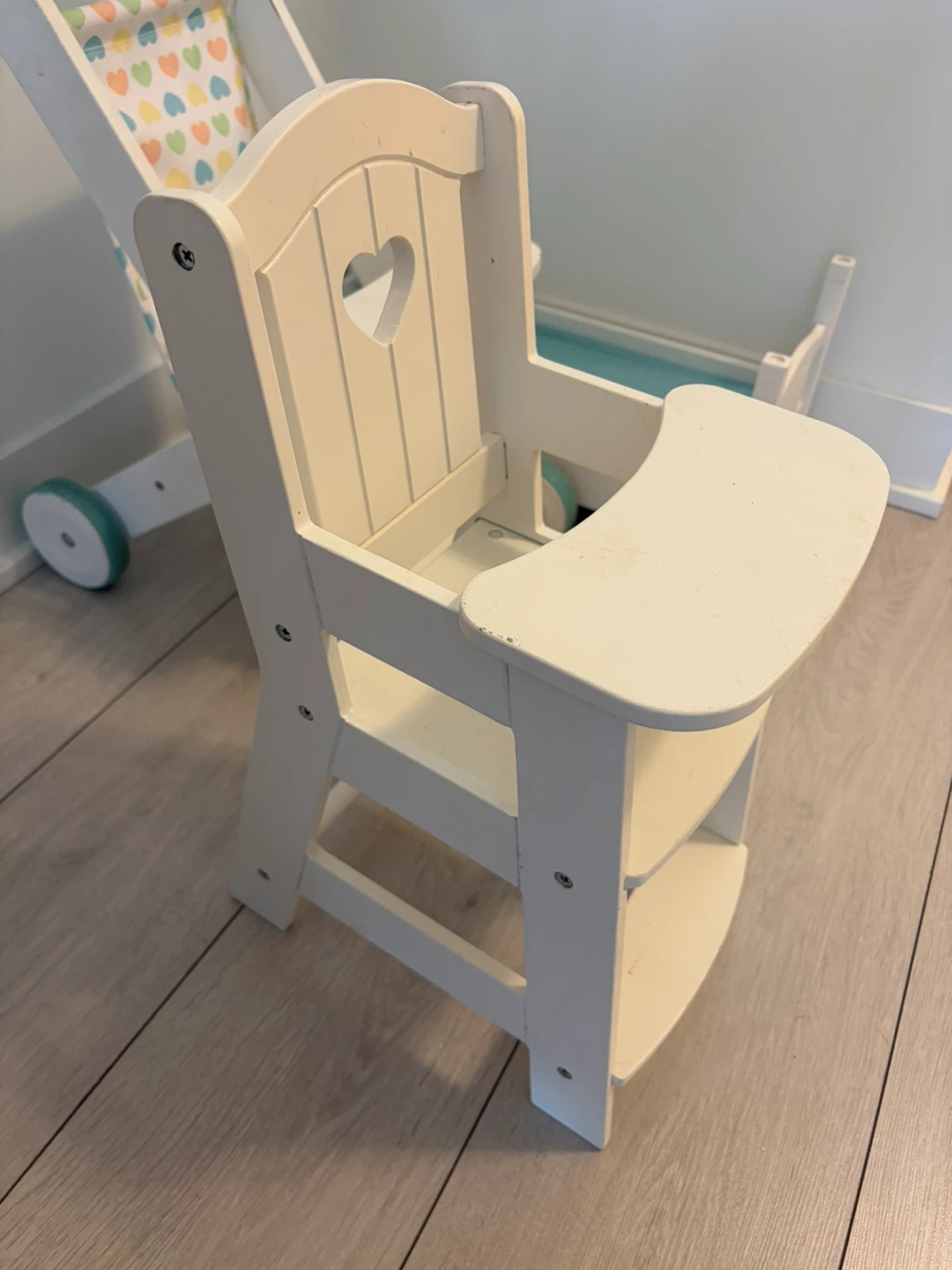 3 for price of one Wooden Doll High Chair and Bed Set - photo 5