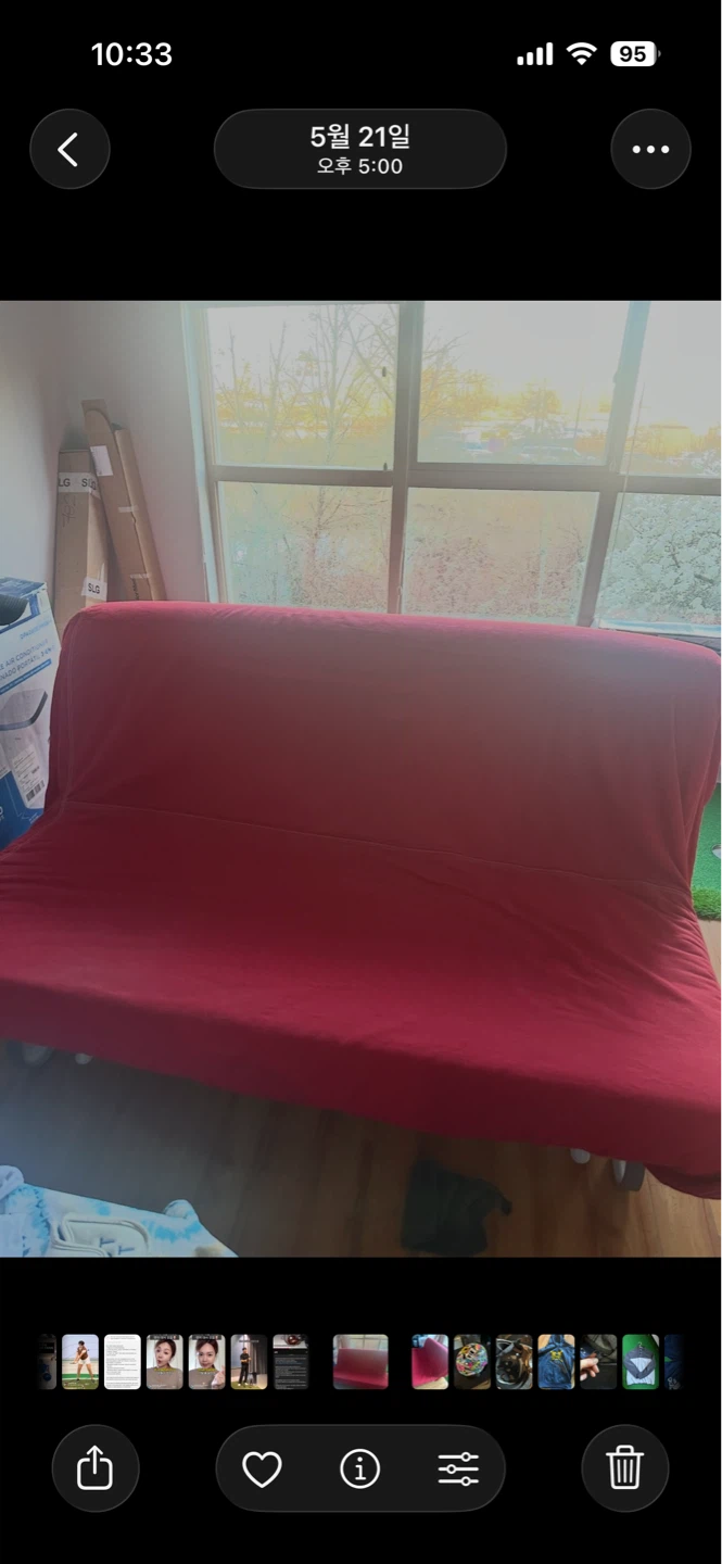 Red Futon Sofa Bed