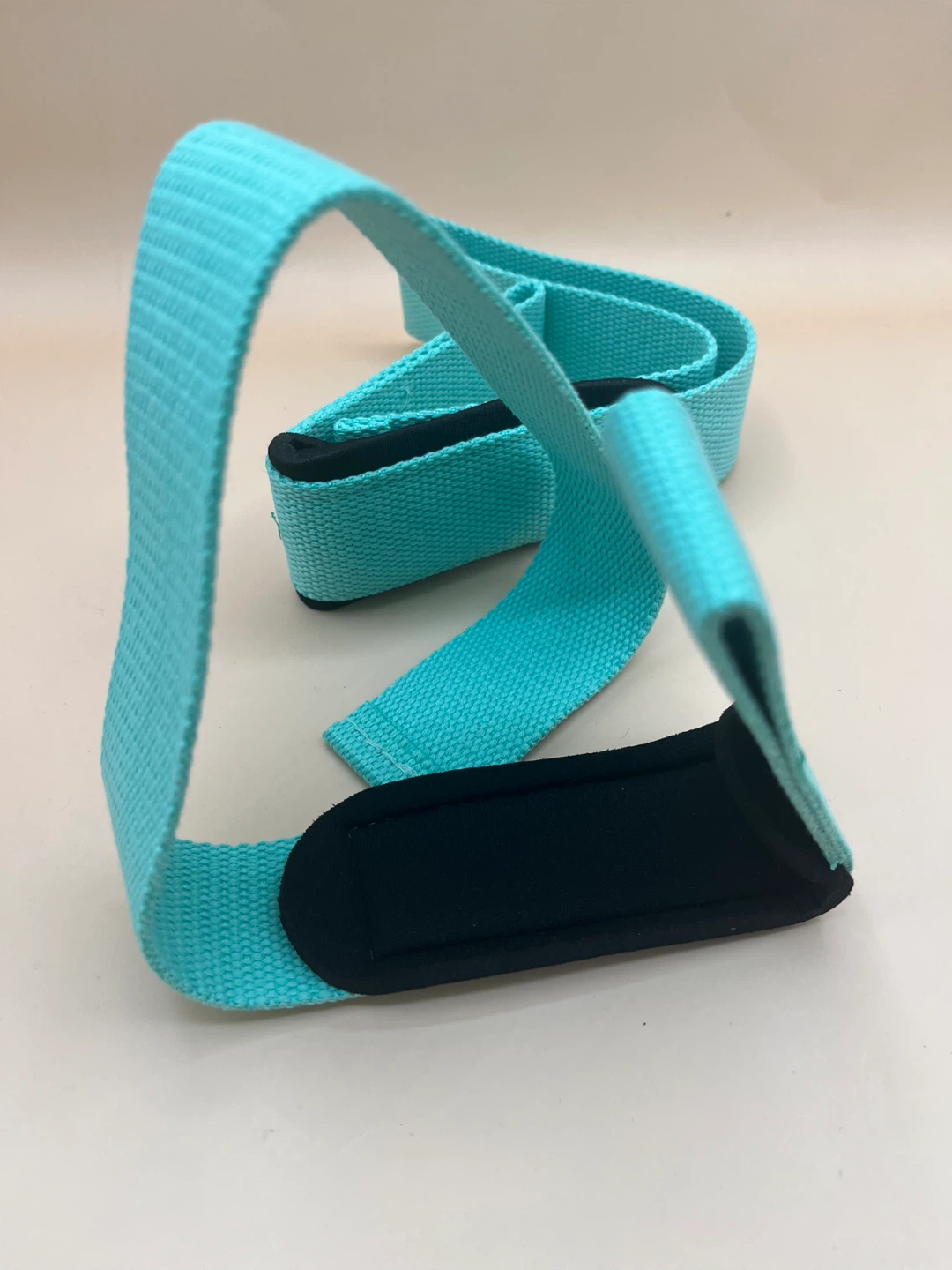 Turquoise Yoga Strap with Padded Handles - photo 3
