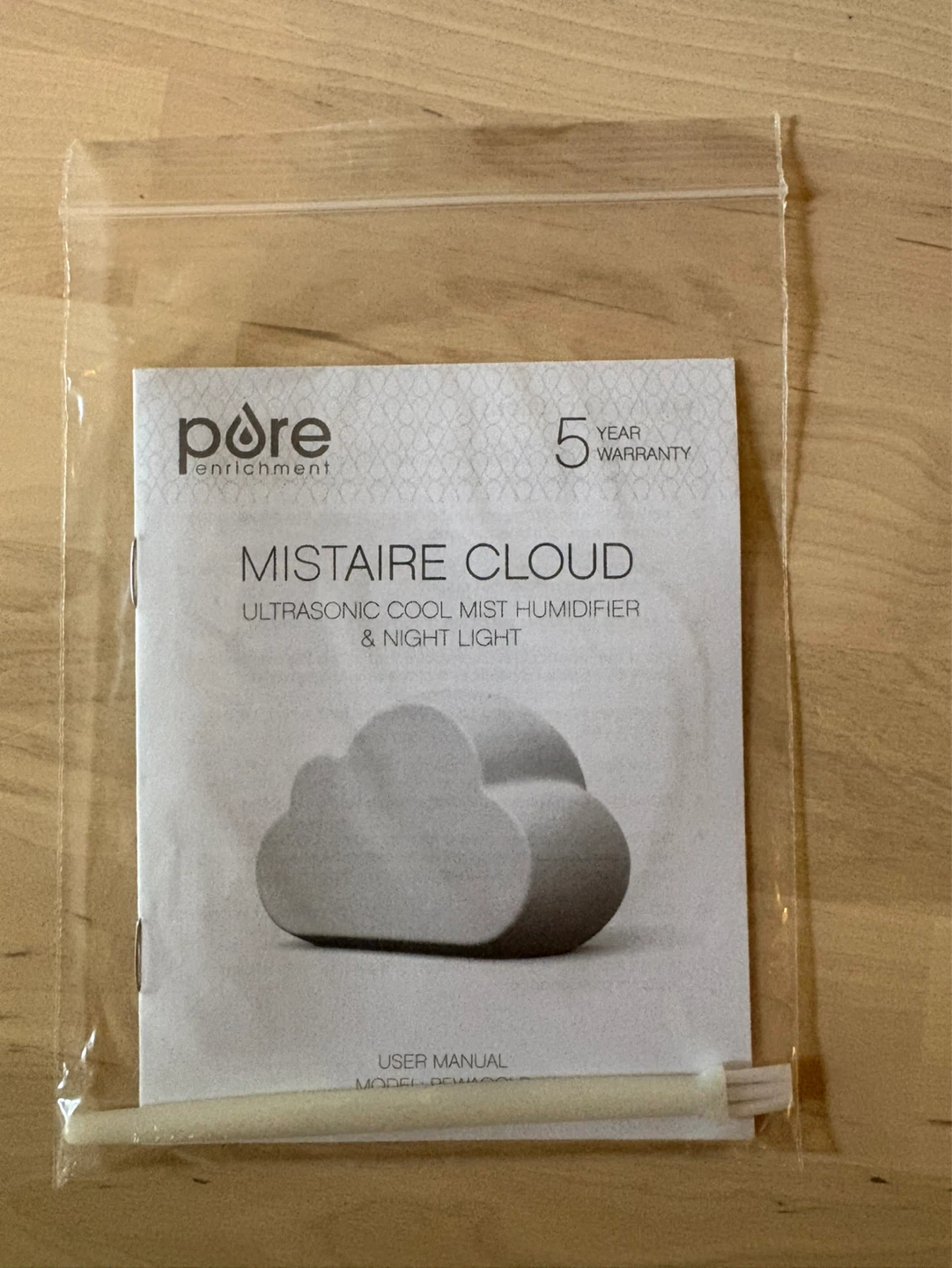 Pore Enrichment MistAire Cloud Humidifier & Night Light - photo 4