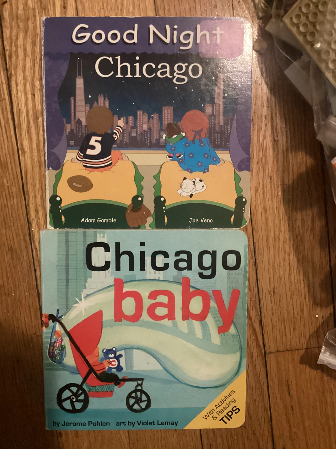 Good Night Chicago & Chicago Baby Board Books