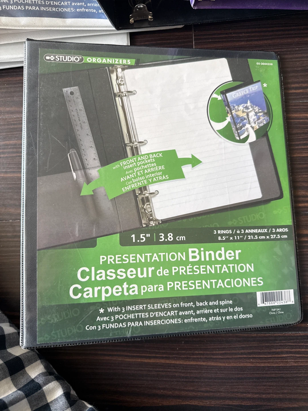 Studio Presentation Binder