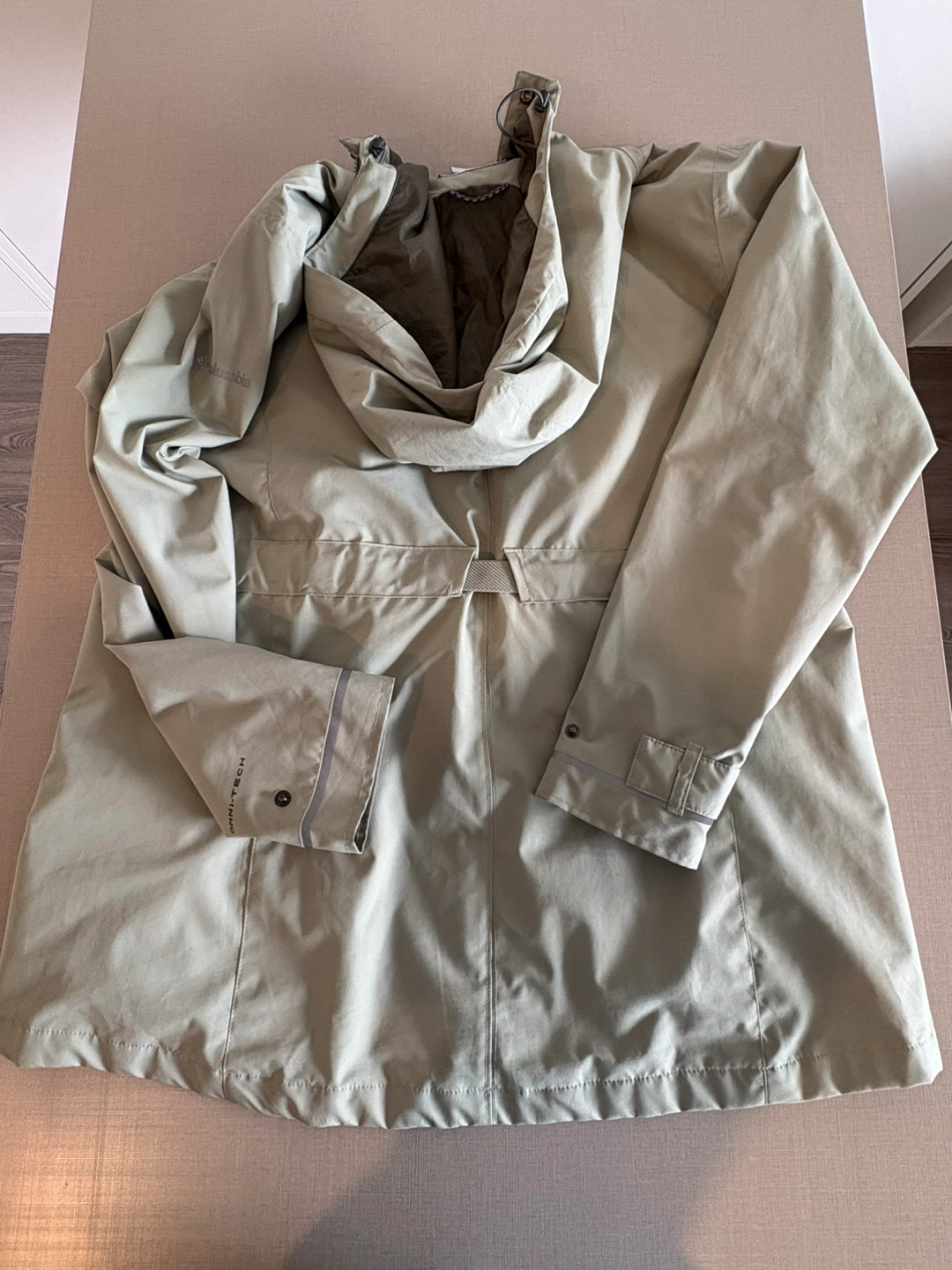 Columbia Waterproof Rain Jacket – Mint Green Women’s XL - photo 4