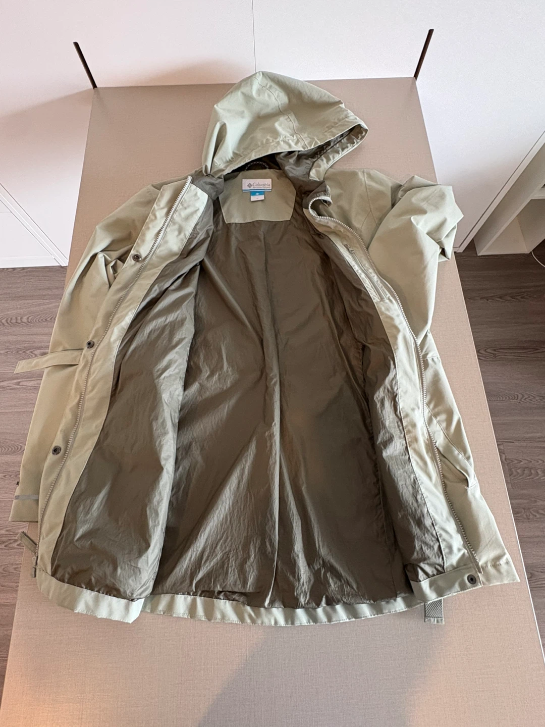 Columbia Waterproof Rain Jacket – Mint Green Women’s XL - photo 2