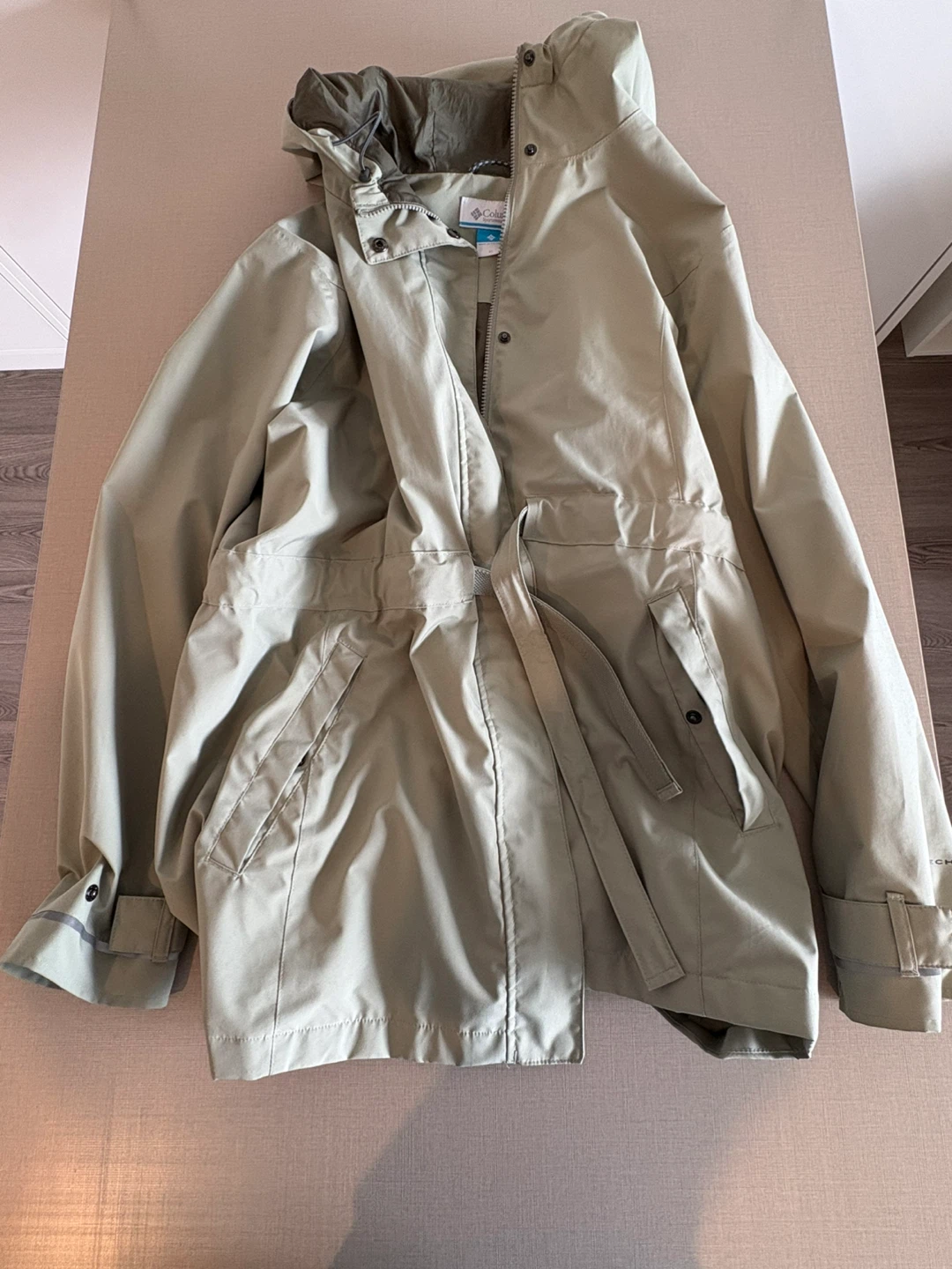 Columbia Waterproof Rain Jacket – Mint Green Women’s XL - photo 5